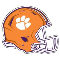  Tigers - Clemson 4  Helmet Reflective Decal - Alumni Hall