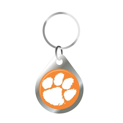 Clemson Circle Logo Keychain