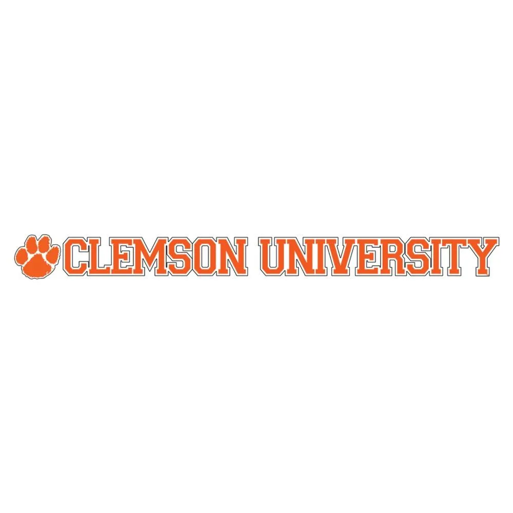  Tigers - Clemson Decal  Clemson University  Strip 19 - Alumni Hall