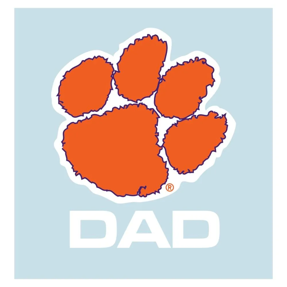  Tigers - Clemson Dad 5  Decal - Alumni Hall