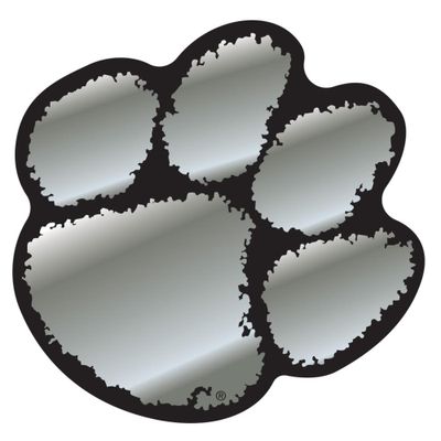 Tigers - Clemson Mirror Paw Auto Magnet