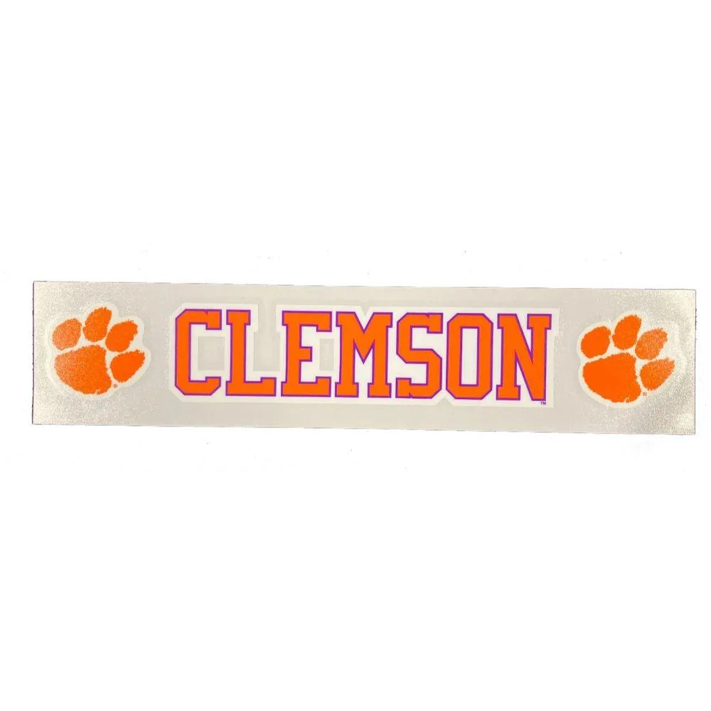  Clemson | Clemson 10  Paw Decal | Alumni Hall