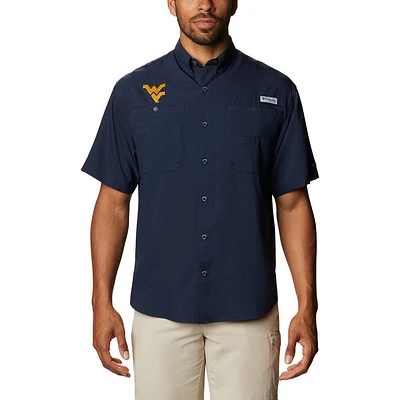 West Virginia Columbia Men’s PFG Tamiami II Shirt