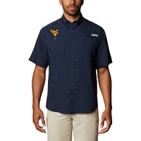 West Virginia Columbia Men’s PFG Tamiami II Shirt