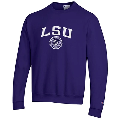 LSU Champion College Seal Crew Sweatshirt