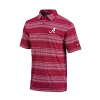 Crimson Tide | Alabama Columbia Golf Slide Polo Alumni Hall