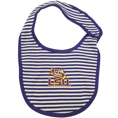  Lsu Infant Striped Bib