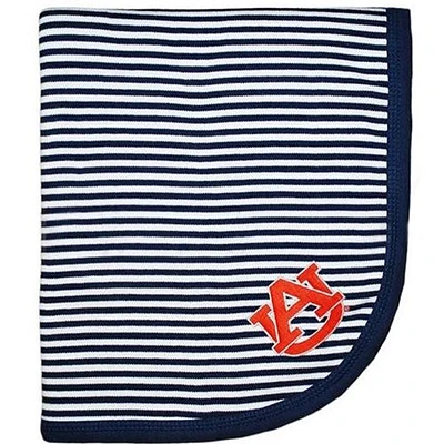 Auburn Striped Knit Baby Blanket