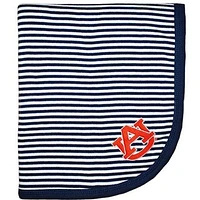 Auburn Striped Knit Baby Blanket