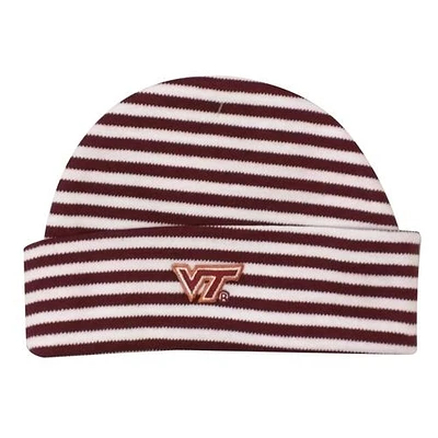 Virginia Tech Infant Striped Knit Cap