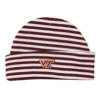 Virginia Tech Infant Striped Knit Cap