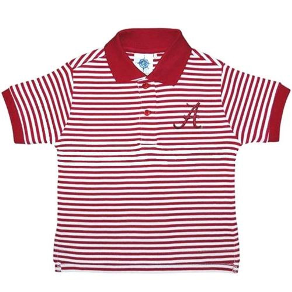 Alabama Toddler Striped Polo