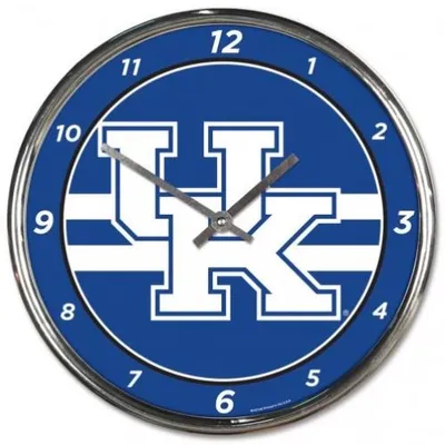  Wildcats | Kentucky Wincraft Chrome Clock | Alumni Hall