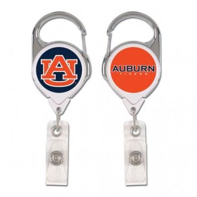 Auburn Wincraft Retractible Premium Badge Reel