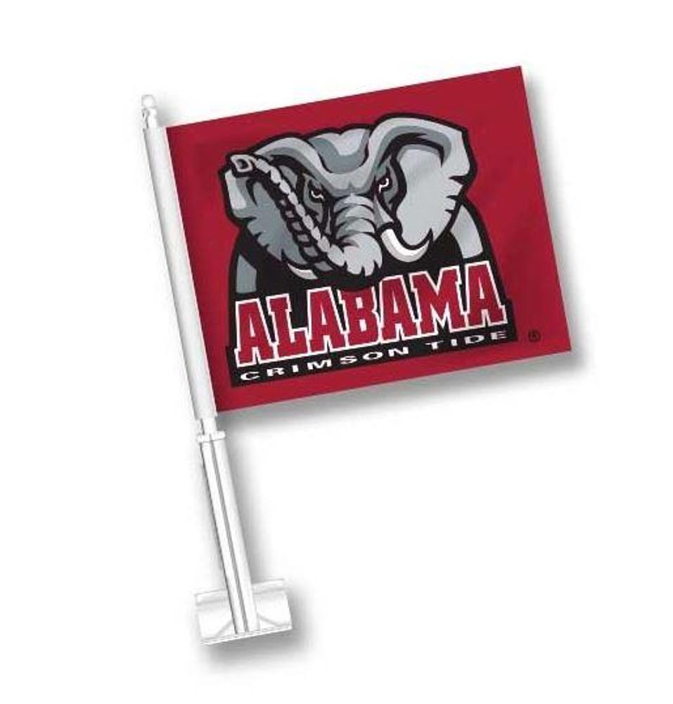 Rico FG122548C Alabama University Crimson Tide Country Car Flag