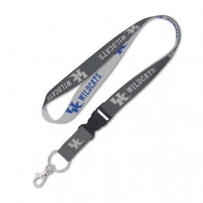 Kentucky Wincraft Charcoal Lanyard With Detachable Buckle