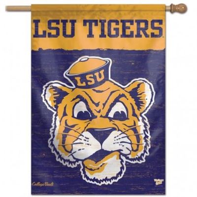 LSU Wincraft Vault Logo Vertical House Flag