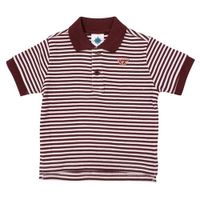 Virginia Tech Toddler Striped Polo