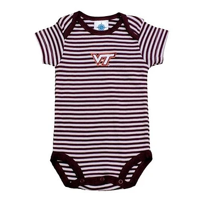 Virginia Tech Infant Striped Bodysuit