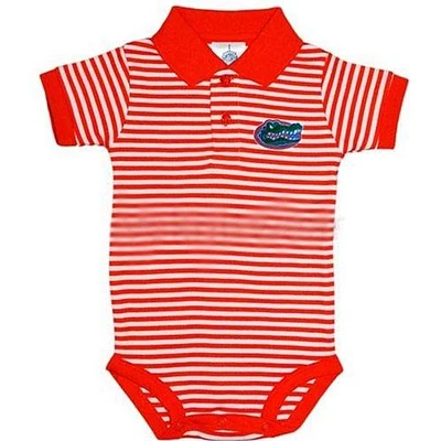 Florida Infant Striped Polo Bodysuit