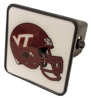 Virginia Tech Football Helmet Domed Hitch Cover