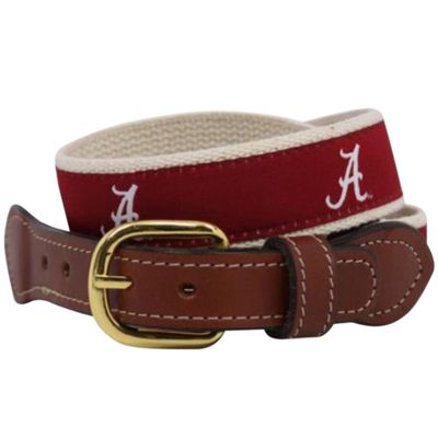 Crimson Tide | Alabama Script A Web Belt Alumni Hall