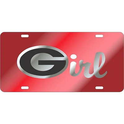 Georgia Logo Girl License Plate