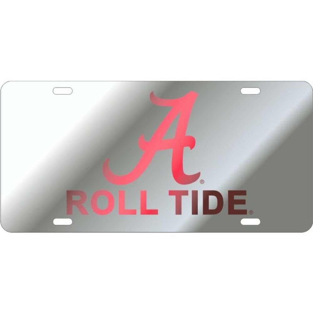  Crimson Tide | Alabama Script A Roll Tide License Plate | Alumni Hall