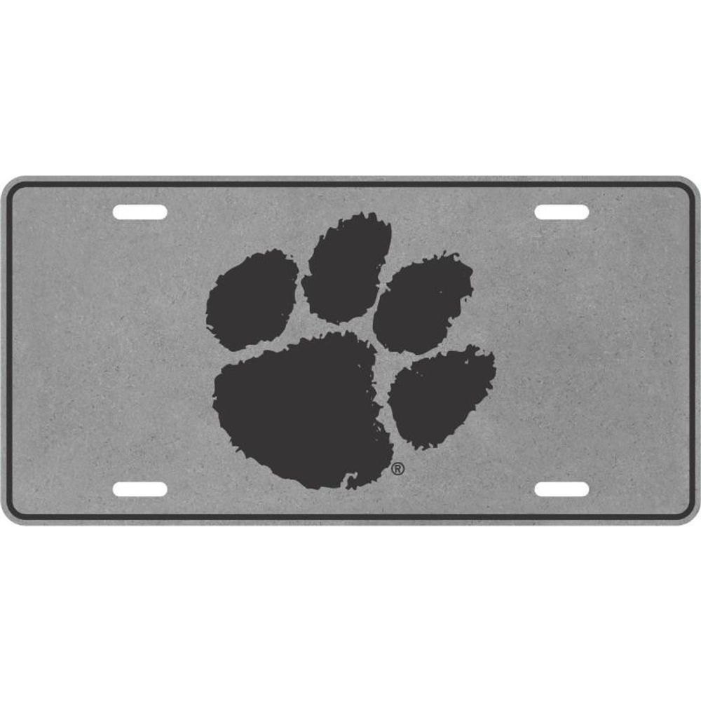  Clemson | Clemson Paw Logo License Plate | Alumni Hall