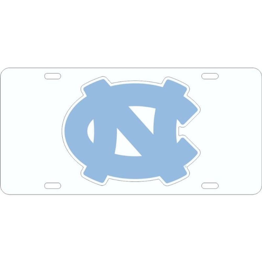  Tar Heels | Unc Acrylic Primary Logo License Plate | Alumni Hall