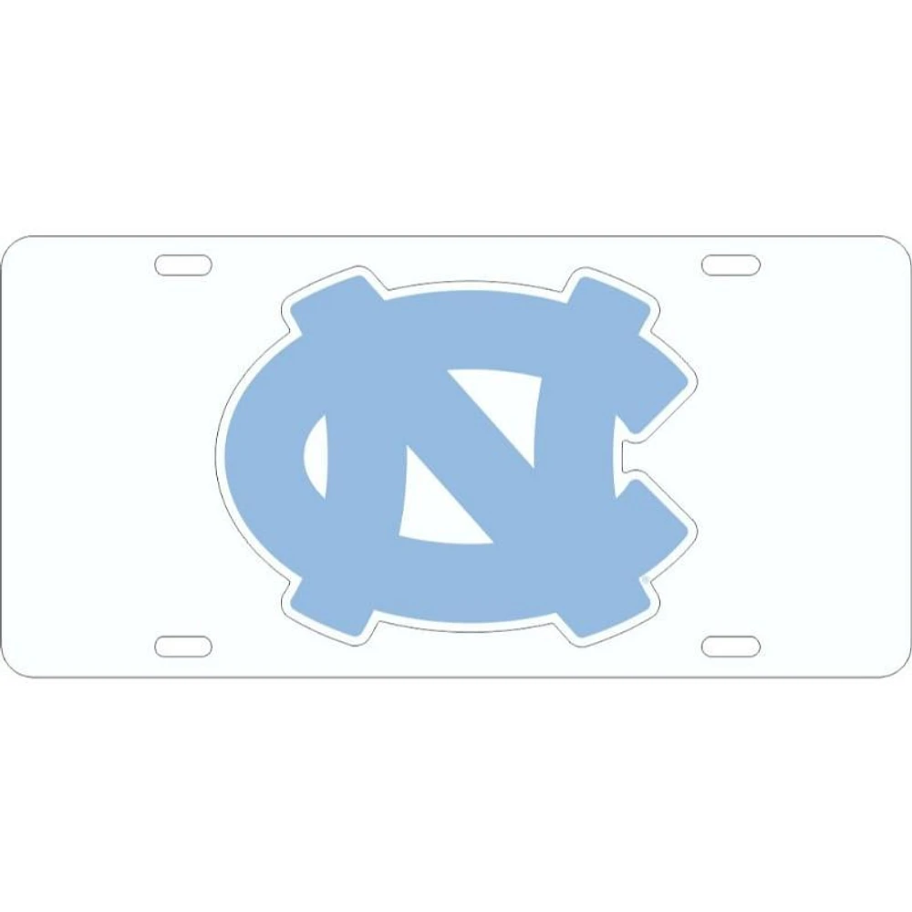 UNC Reflective Logo License Plate