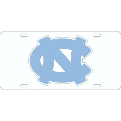 UNC Reflective Logo License Plate