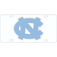 UNC Reflective Logo License Plate
