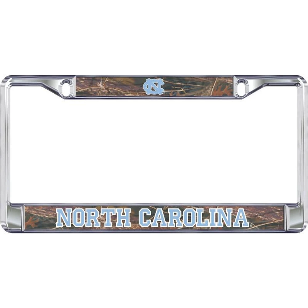 UNC Camo License Plate Frame