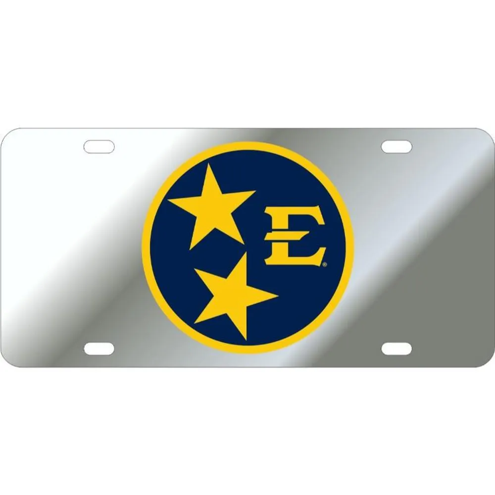  Buccaneers | Etsu Silver Tristar License Plate | Alumni Hall