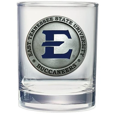ETSU Heritage Pewter 14 Oz Double Old Fashioned Rocks Glass