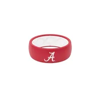 Crimson Tide | Alabama Script A Groove Ring (Original) Alumni Hall