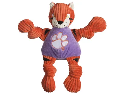 Tigers | Clemson Tiger Plush Knottie Dog Toy | Alumni Hall