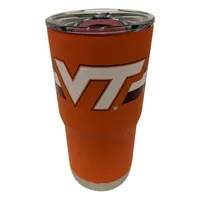 Vt | Virginia Tech Gametime Sidekicks Oz.Striped Tumbler | Alumni Hall