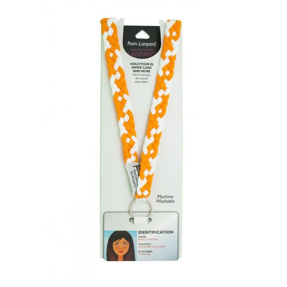  Vols | Pomchies Orange And White Lanyard | Alumni Hall