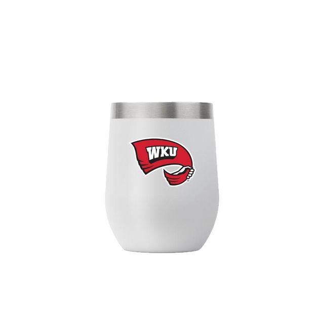 Alumni Hall Wku, Western Kentucky Yeti 20oz Black Powder Coated Rambler, Alumni Hall