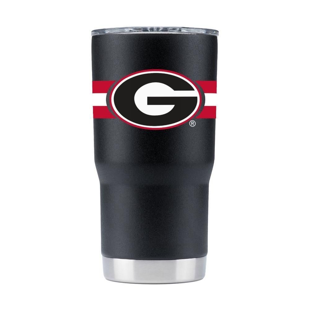 Dawgs | Georgia Gametime Sidekick 20oz Striped Tumbler With Lid | Alumni Hall