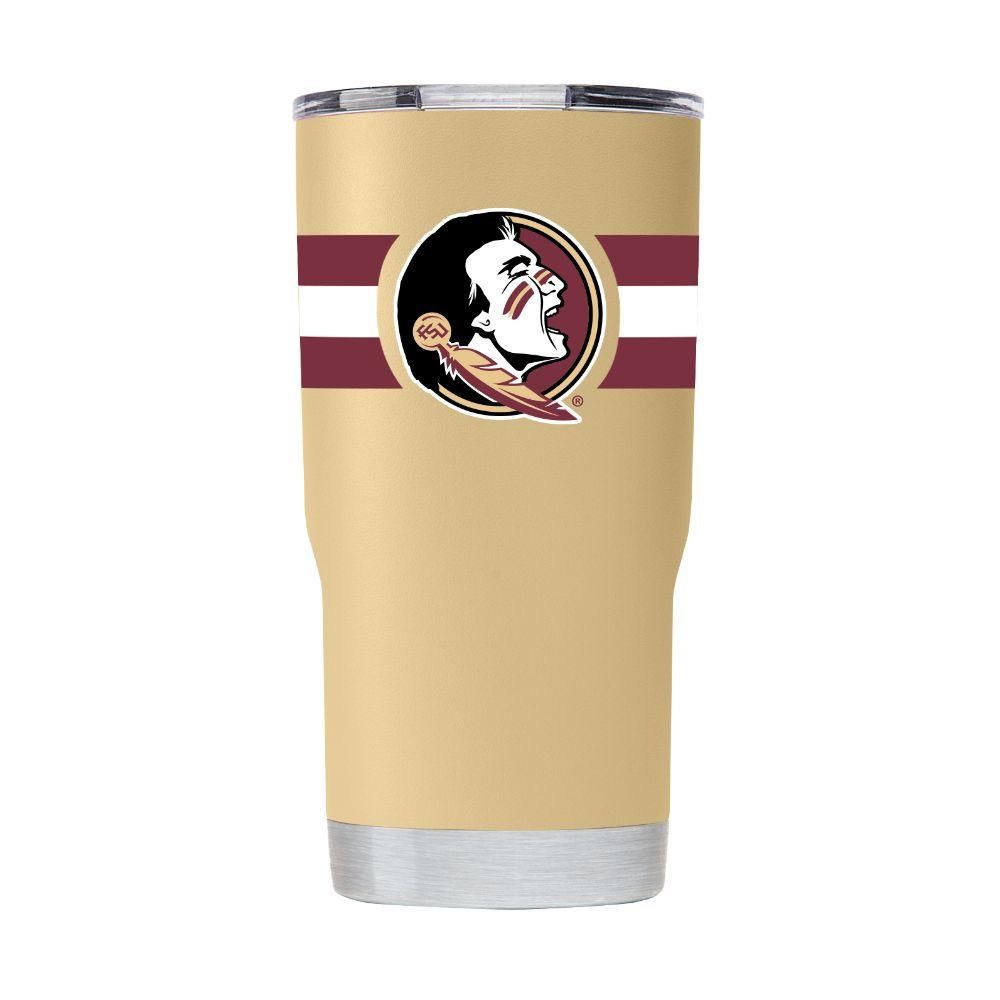 Alumni Hall Fsu  Florida State 12oz Script Stripe Stemless