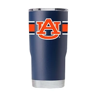 Auburn Gametime Sidekick 20oz Striped Tumbler With Lid
