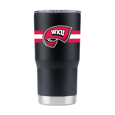  Toppers | Western Kentucky Gametime Sidekick 20oz Striped Tumbler With Lid | Alumni Hall