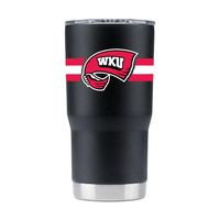  Toppers | Western Kentucky Gametime Sidekick 20oz Striped Tumbler With Lid | Alumni Hall