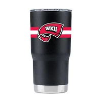 Western Kentucky Gametime Sidekick Oz Striped Tumbler With Lid