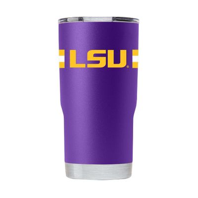 Lsu | Lsu Gametime Sidekick 20oz Striped Tumbler With Lid | Alumni Hall