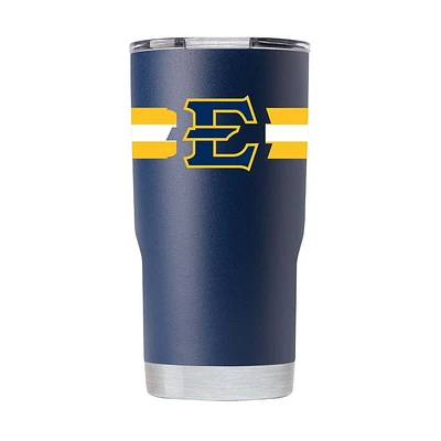 ETSU Gametime Sidekick Oz Striped Tumbler With Lid