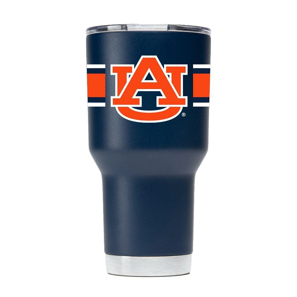 Auburn Gametime Sidekick Oz Striped Tumbler With Lid